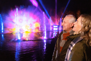 Enchanted Forest Winter Light Shot