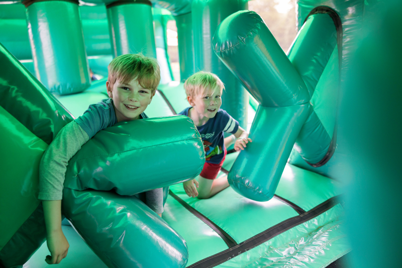Outdoor Inflatables At Stockeld Park
