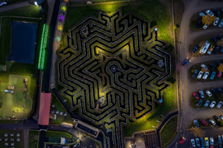 Outdoor Magical Maze