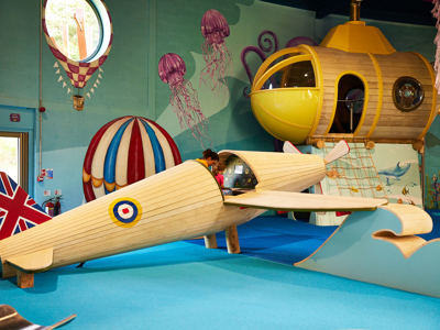 Seaplane in the playhive