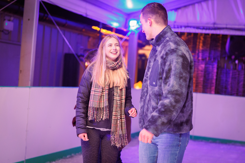 Ice Skating At Stockeld Park