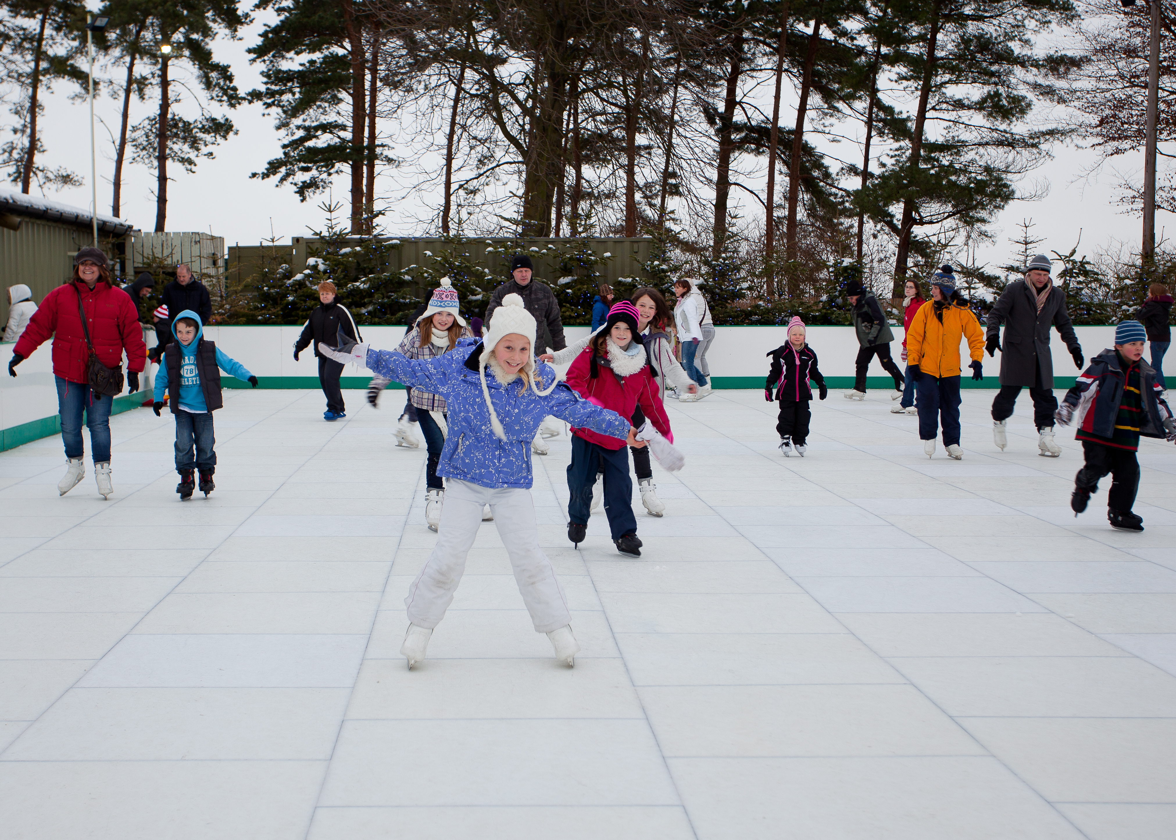 Plastic Ice Rink Visitors 2010