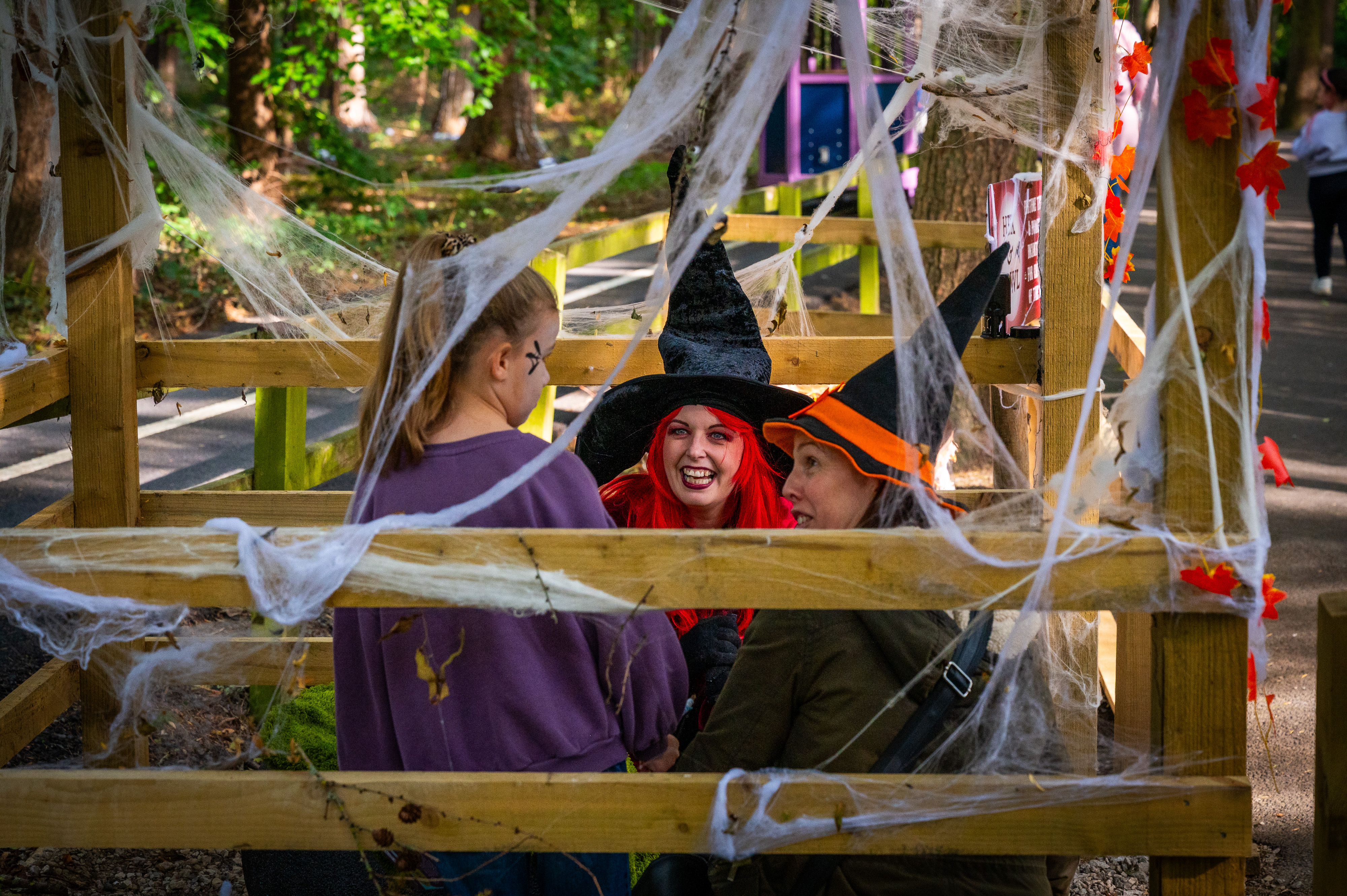 DC Halloween 2025 Witch Talking To Family
