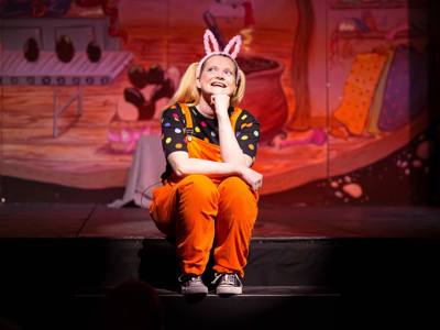 Character in the easter theatre show