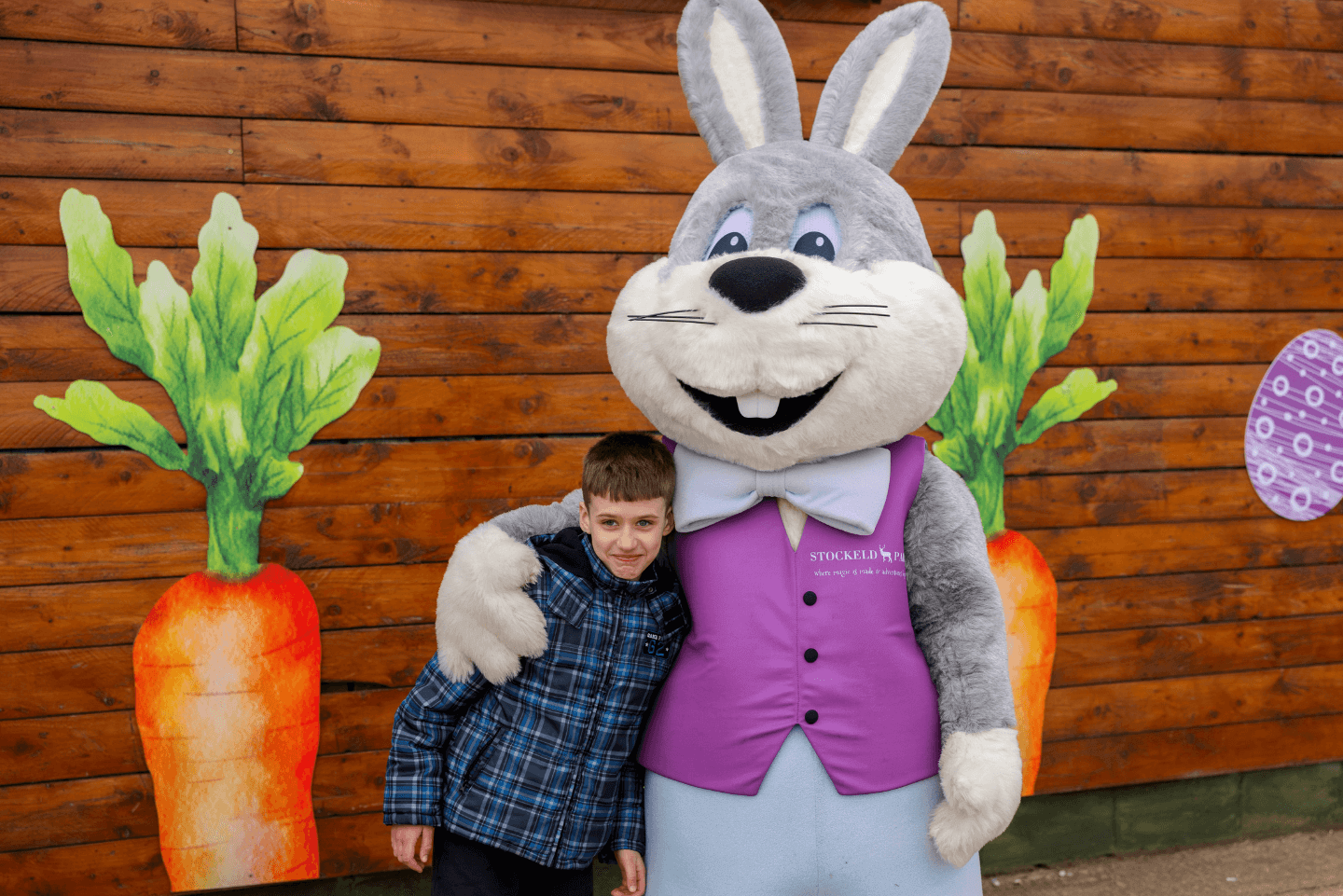 Easter Bunny comes to Stockeld Park 
