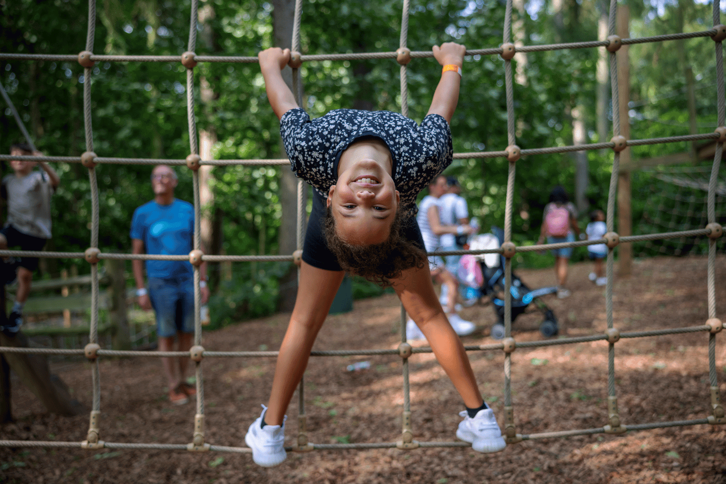 Child playing at Stockeld Park